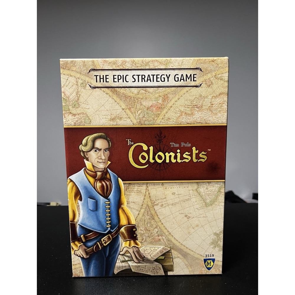 Tim Puls The Colonists Board Game Epic Strategy Game Mayfair 3519 Complete